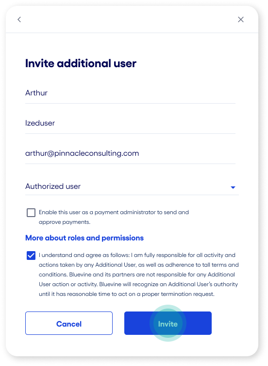 How do I manage my Additional Users?