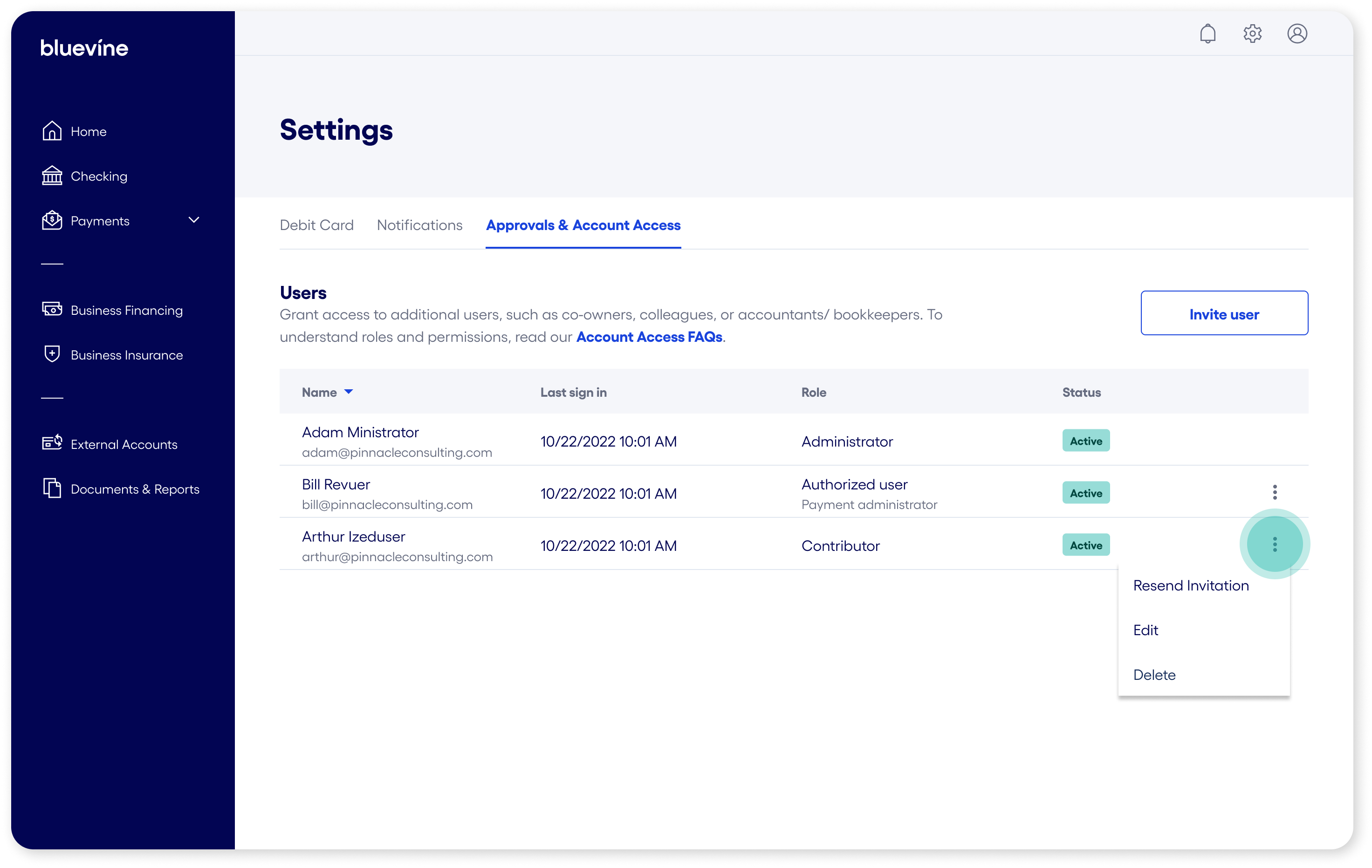 How do I add and manage my Additional Users?