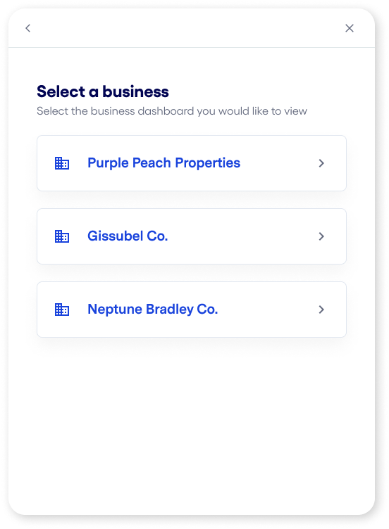 Business Selection