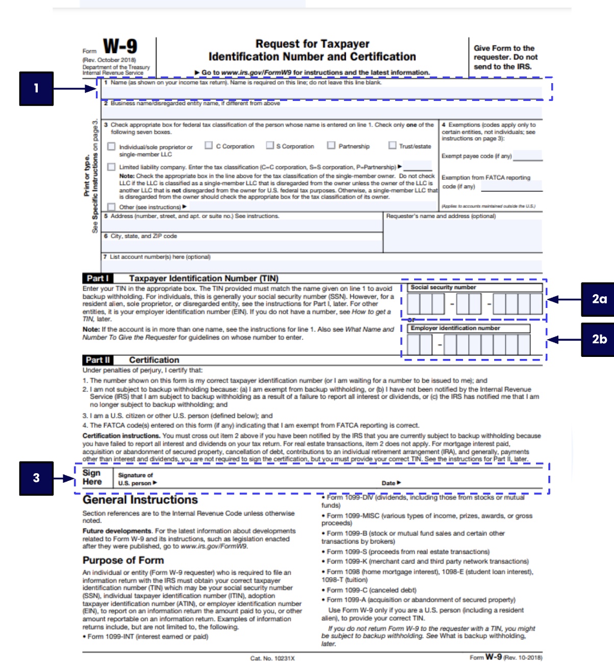 Example of a W2 Form