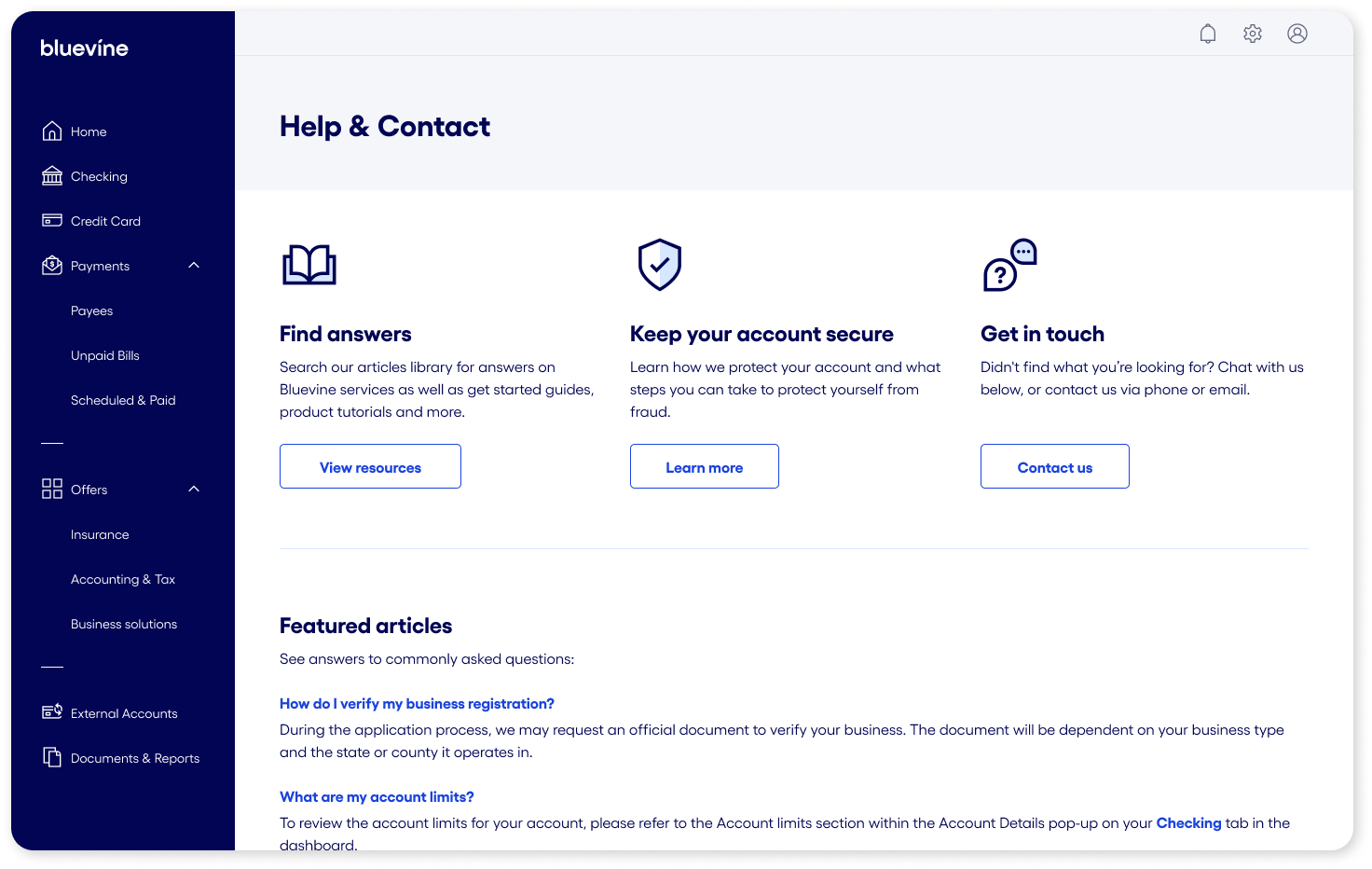 Help & Contact